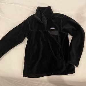 Black Patagonia Fleece Sweatshirt